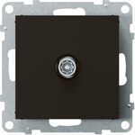 Przycisk podwójny - 6 A - 250 V~ - zaciski automatyczne, CZARNY SUNO