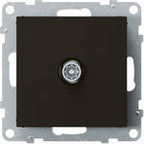 Przycisk podwójny - 6 A - 250 V~ - zaciski automatyczne, CZARNY SUNO