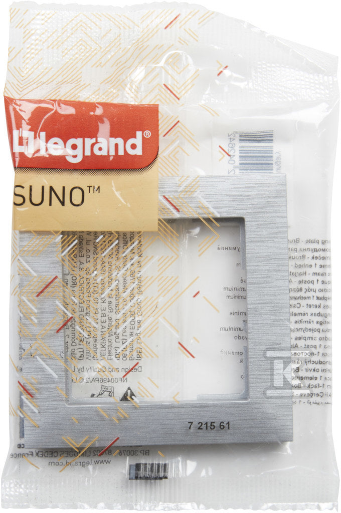 Ramka - 1x, ALUMINIUM SUNO
