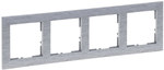 Ramka - 4x, ALUMINIUM SUNO