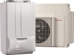 Pompa ciepła powietrzna hybrydowa monoblok VICTRIX HYBRID Plus - 2,34 kW, 1 fazowa, 230 z kotłem jednofunkcyjnym 24 kW