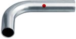 Łuk 90° - kolanko wtykowe 18×18 CARBON STEEL