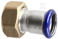 Półśrubunek uszcz. płaskie GW zapras. 18×G 3/4" INOX STEEL