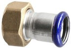 Półśrubunek uszcz. płaskie GW zapras. 18×G 3/4" INOX STEEL