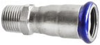 Mufa końcówka zaprasowywana GW 28×Rp1" INOX STEEL