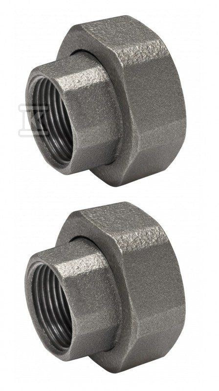 Półśrubunek do pompy 25, GW w nakrętce 1 1/2", GW w przyłączce rurowej: 1". Komplet składa się z 2 półśrubunków.
