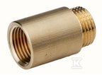 Przedłużka mosiężna 3/4" 60 mm żółta Onnline
