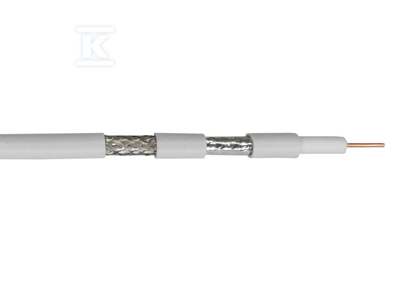 Przewód koncentryczny RG6 75 Om, 1.13/4.8/6.80 PVC Eca 500m RGTec