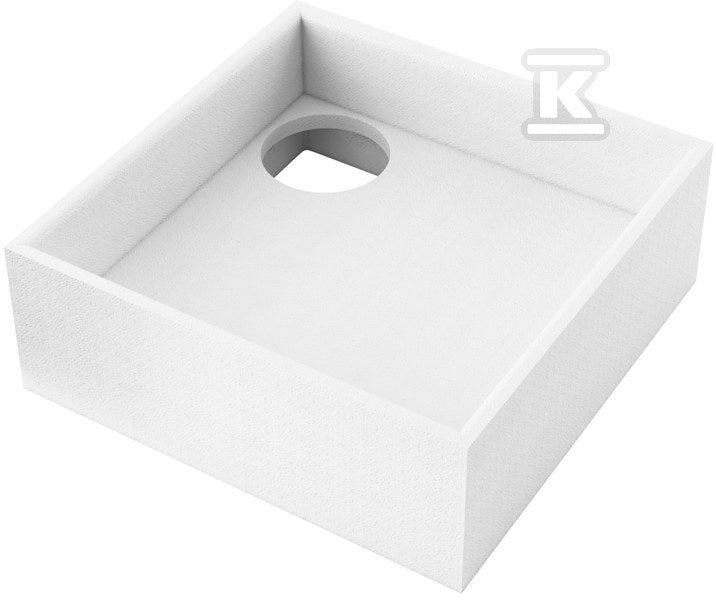 Nośnik do brodzików akryl / stal kwadrat 80x80x28 głębokość max 16 cm 2.050