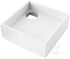 Nośnik do brodzików akryl/stal kwadrat 90x90x16 głębokość max 16cm 2.051