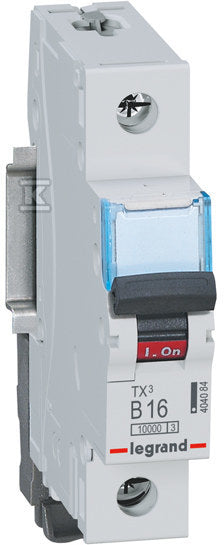 Wyłącznik nadprądowy S 311 1P B 16A 10000A TX3