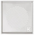 Venezia - kratka dekoracyjna, do skrzynki rozprężnej CLRF / TVA z filtrem, DN125, biała 990322090