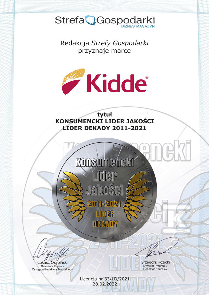 Czujnik czadu z wyświetlaczem Kidde K10LLDCO