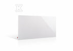 Grzejnik stalowy HD-WAVE STEEL z włącznikiem on/off, moc 750 W - biały