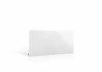 Grzejnik stalowy HD-WAVE STEEL z włącznikiem on/off, moc 750 W - biały