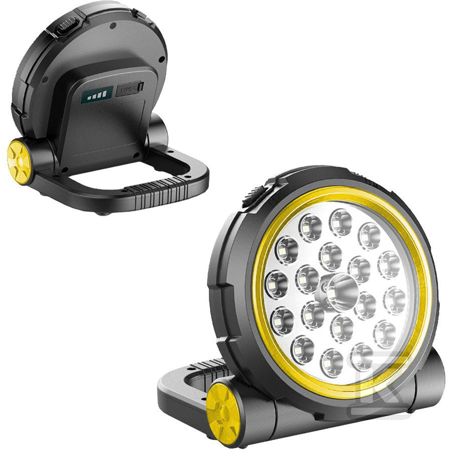Naświetlacz LED przenośny ICE 10W 1000lm 5200mAh 3,7V IP55