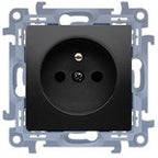 Ładowarka USB podwójna, C+A, 30W, czarny mat, SIMON10