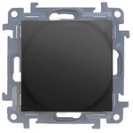 Ściemniacz obrotowy do LED ściemnialnych 230 V (moduł) 2250 W, czarny mat. Maksymalna ilość zródeł LED - 10 szt. Simon54