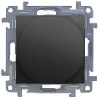 Ściemniacz obrotowy do LED ściemnialnych 230 V (moduł) 2250 W, czarny mat. Maksymalna ilość zródeł LED - 10 szt. Simon54