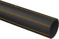 Rura kanalizacyjna PE100 400x36.3mm, sztanga 12m, PN16 SDR11, kolor czarny (z brązowym paskiem), jednowarstwowa