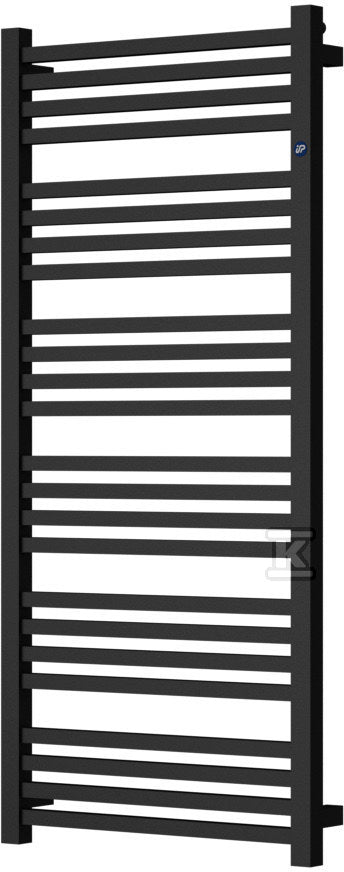 Grzejnik drabinkowy STICK 500X1110 530W, podłączenie dolne, rozstaw= 470mm, kolor: czarny mat (c31)