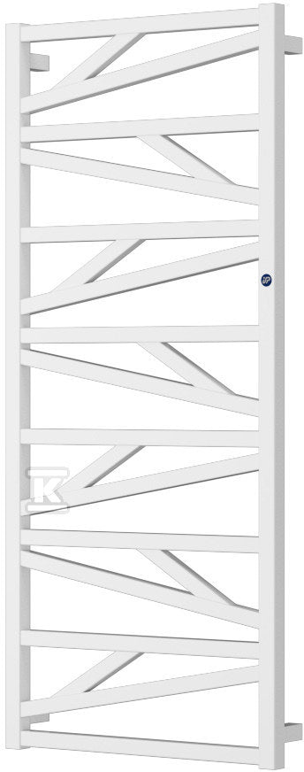 Grzejnik drabinkowy TRICK 530X857, 398W, podłączenie dolne, rozstaw=500mm, kolor: biały połysk (c35)