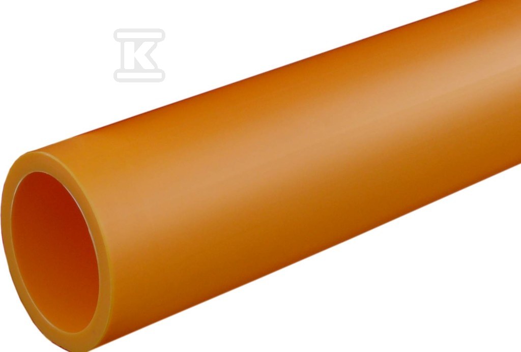 Rura gazowa PE100 160X14.6mm, sztanga 12m, SDR11, kolor pomarańczowy, jednowarstwowa