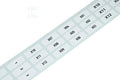 Etykiety do drukarki Smart Printer, 9,5 x 25 mm, biały