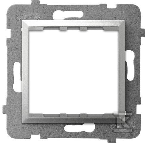 Adapter podtynkowy systemu OSPEL 45 do serii Aria, srebro
