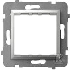 Adapter podtynkowy systemu OSPEL 45 do serii Aria, srebro