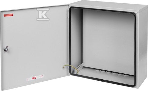 Rozdzielnica natynkowa RH-3 IP54 z płytą 400x400x195