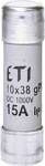 Wkładka cylindryczna PV topikowa CH10x38 gPV 5A/1000V DC 002625070 ETI