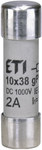 Wkładka cylindryczna PV topikowa CH10x38 gPV 3,5A/1000V DC 002625068 ETI