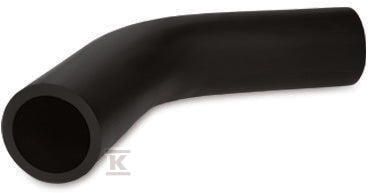 Łuk gięty Tytan typ 1 PE100-RC 125/60 SDR11 wod-kan, gaz, kolor czarny