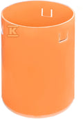 Rura teleskopowa PVC dn 425x400mm, z zaczepami do włazu żeliwnego 425, kolor pomarańczowy (Diamir 425NW)