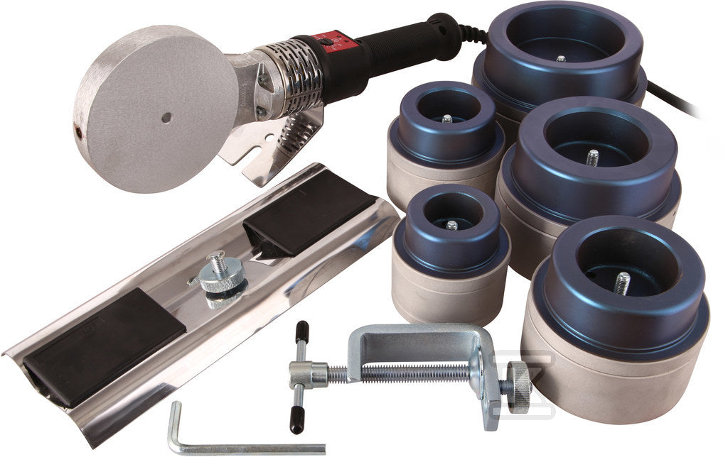 Zgrzewarka polifuzyjna ROWELD P125-3 SET (1200W) BLUE 63,75,90,110,125MM