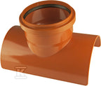 Siodło / przyłącze siodłowe PVC 200x160 / 90 do kanalizacji zewnętrznej, do klejenia