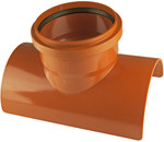 Siodło / przyłącze siodłowe PVC 200x160 / 90 do kanalizacji zewnętrznej, do klejenia