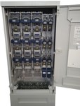 Szafka pomiarowa P2/F, złącze pomiarowe dla przyłączenia 2 instalacji.