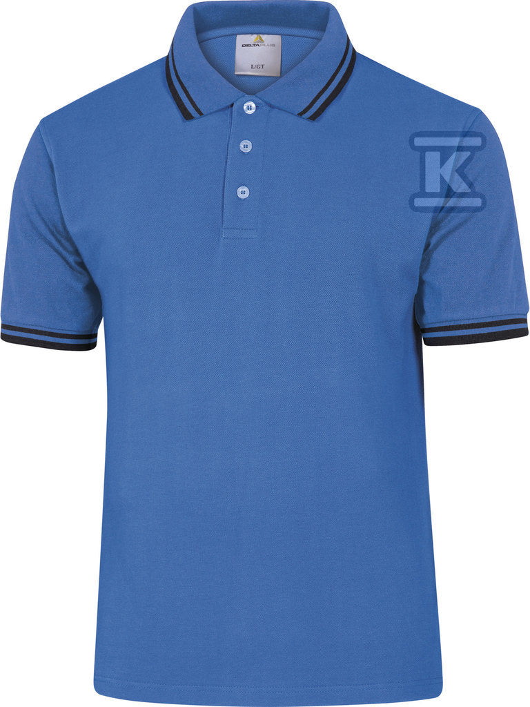 Koszulka polo z bawełny (100%), 200 g/m2 niebieski XXL