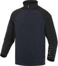 Bluza z polaru poliestru, 200 g/m2 granatowo-czarny 3XL