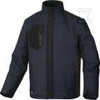 Kurtka z poliestru stretch (100%), 2 warstwy laminowane, podszewka z tafty granatowo-czarny 3XL