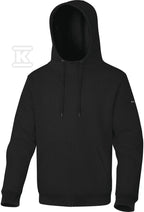 Bluza molton z poliestru (65%) i bawełny (35%) czarny 3XL