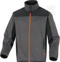 Bluza z siatki poliestrowej i tkaniny softshell z poliestru (96%) i elastanu (4%), pasuje do serii mach i panostyle szaro-pomarańczowy 3XL