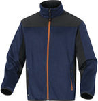 Bluza z siatki poliestrowej i tkaniny softshell z poliestru (96%) i elastanu (4%), pasuje do serii mach i panostyle szaro-pomarańczowy M