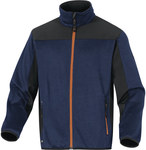 Bluza z siatki poliestrowej i tkaniny softshell z poliestru (96%) i elastanu (4%), pasuje do serii mach i panostyle szaro-pomarańczowy M