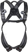 Szelki, 2 punkty zaczepowe, dielektryczne czarno-szary S/M/L