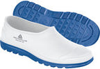 Obuwie robocze typu chodak z pvc biało-niebieski 36