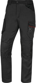 Spodnie mach 2 stretch z poliestru (63%), bawełny (34%) i elastanu (3%), 260 g/m2 szaro-czerwony L