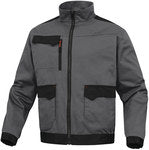 Bluza mach 2 z poliestru (65%) i bawełny (35%), 245 g/m2 szaro-pomarańczowy XL